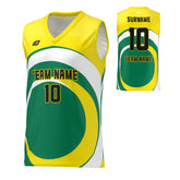 Basketball Jersey Swell - Yellow